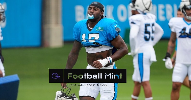 Carolina Panthers rookie WR Xavier Legette leaves practice with lower leg injury